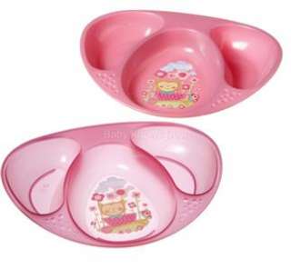 Tommee Tippee EXPLORA Decorated Section Plates   9m+  