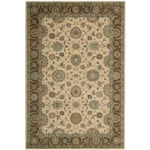   Collection Traditional Beige Wool Rug 3.60 x 5.60.: Home & Kitchen