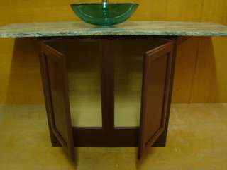 Kraftmaid Maple Vesel Sink Bathroom Base Cabinet / desk  