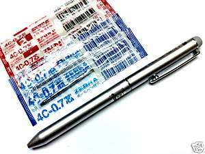 Zebra B2A1 0.7mm 2 Colors Mini Ballpoint pen+4 refill,S  