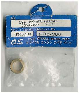 OS ENGINE 47002100 FOUR STROKE CRANKSHAFT SPACER FR5 300  
