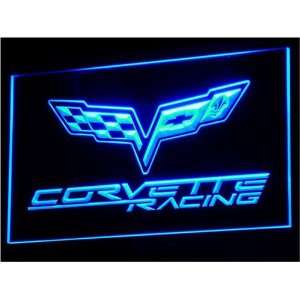  Corvette Racing Car Logo Neon Light Sign: Everything Else