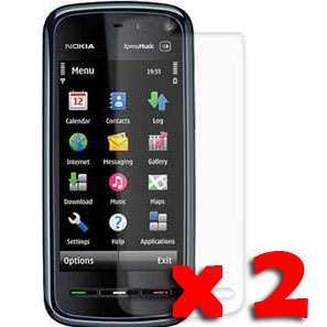 2x clear Screen Protector Nokia 5800 XpressMusic XM  