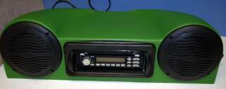 GREEN ATV STEREO RADIO 160W AM/FM/CD/AUX COAX SPKS  