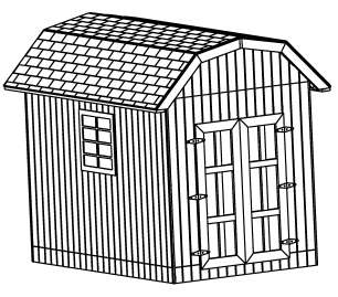 10X20 GABLE ROOF, BUILD A BACKYARD WOOD SHED PLANS  