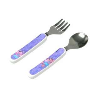 Abby Cadabby Easy grasp fork & spoon