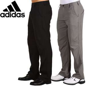 NWT adidas Mens ClimaLite FORMOTION Flat Front Pants Trousers Gray 30 