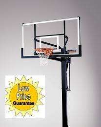 Lifetime Mammoth 98874 72 Glass Basketball Hoop Goal  