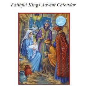 Advent Calendar   Faithful Kings (with Envelope & Bible Text)