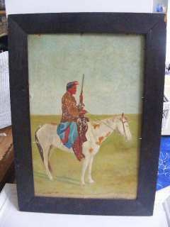 Native American painting by Lobos  