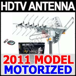 AMPLIFIED VHF UHF OUTDOOR HDTV HD ROTOR TV DTV ANTENNA  