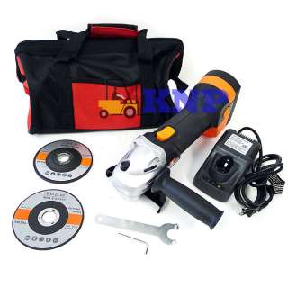 24V 4 1/2 Cordless Angle Grinder Power Tool + Accessories New Auto 