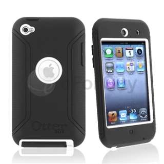defender series case for ipod touch 4g black white otterbox for apple 
