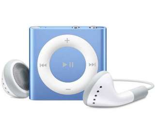 APPLE iPod Shuffle 4th Gen Blue 2GB  Player NEW 885909433759 