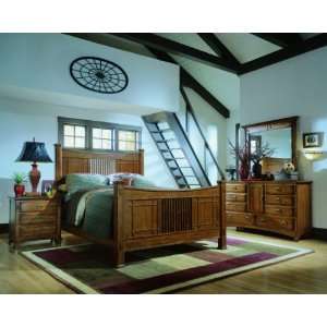  Universal Furniture Artisan Oak Panel Bedroom Series Artisan 