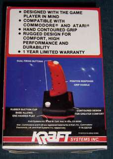 Joystick Starmaster 2600/800/XL/XE/ST Atari/Commodore New  