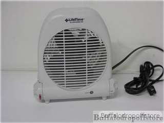 LifeTime Electric Heater/Fan w/ Temperature Set Control  