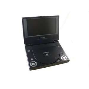 New AUDIOVOX 7 Inch LCD Slim Line Portable DVD Player Supports DVD DVD 