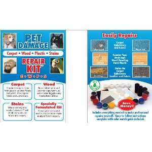  Pet Damage Repair Kit for Carpet,Wood,Plastic,Stains 