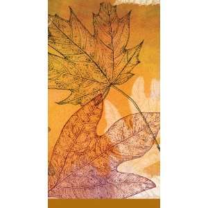  Autumn Leaves Recycled Guest Hand Towels: Kitchen & Dining