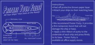 Axis & Allies War at Sea Fleet Base Set (Germany Axis)  