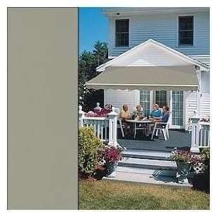  Sunsetter Pro Motorized Awning (17 Ft / Solid Sage) With 