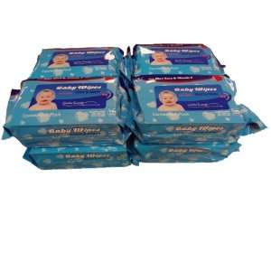  Thick & Fluffy Baby Wipes 8 Pack: Baby