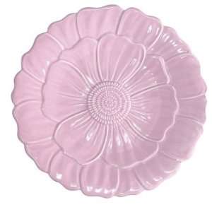   by Sadek Peony Charger Plate   Pink (Set of 2)