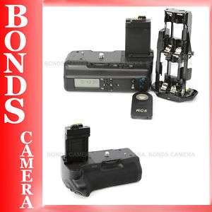 LCD timer battery Grip for Canon 550D Rebel T2i + RC5  