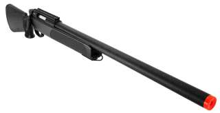   Spring Airsoft Sniper Rifle Shoots at 585 FPS with .12g BB’s  