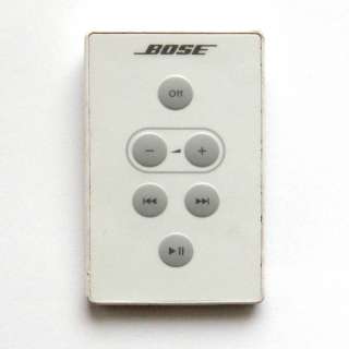 BOSE IPOD SOUNDDOCK REPLACEMENT REMOTE CONTROL WHITE  