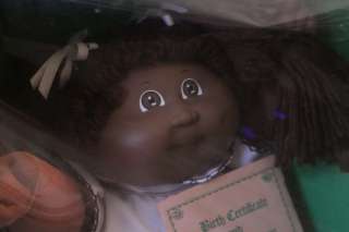 1983 African American Cabbage Patch Kid NIB With Original Papers 