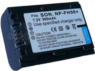   brand new replacement video camcorder battery charger for sony np fh50