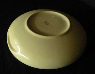 Iroquois Casual China Russel Wright Divided Serving Bowl Lemon Yellow 