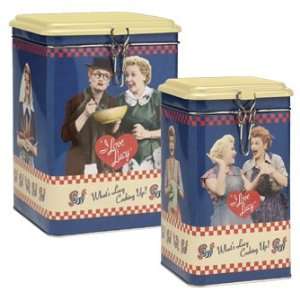  I Love Lucy Kitchen Tin Canister Set*