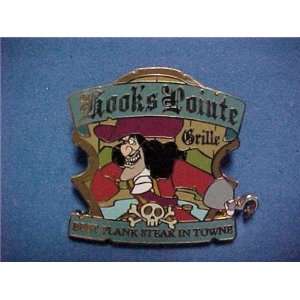  Disney Pin/DLR Pirate of Caribbean Cp. Hook Pointe GWP 