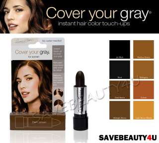 IRENE GARI COVER YOUR GRAY HAIR COLOR TOUCH UP STICK 8 COLORS  