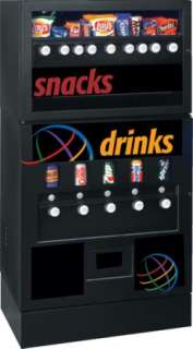 Combination Vending Machine, Soda Snack Candy Combo, Seaga Vendor 