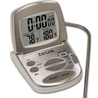 Taylor Gourmet Digital Cooking Thermometer/Timer, 1478  