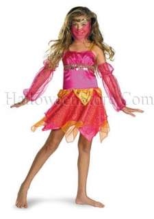 Royal Dancer Child Costume includes Pink and Orange Dress, pair of 