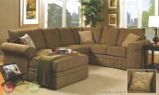 Westwood Sectional Sofa Set Chenille Couch Ottoman New  