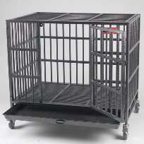 Heavy Duty Dog Crate Kennel Cage Steel Strong Indestructible Empire 