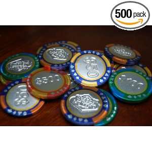Chocolate Gambling Poker Chips   500pcs Belgian Chocolate