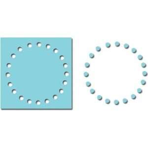  MED PUNCH DOTTED CIRCLE Papercraft, Scrapbooking (Source 