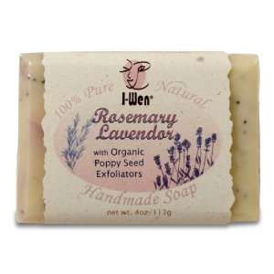  I Wen Rosemary Lavender Handmade Soap   4 oz (113g 