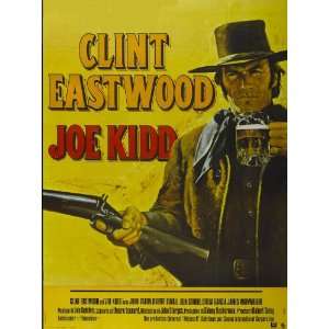   Joe Kidd movie poster Clint Eastwood Western 1972