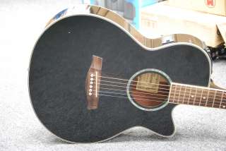 IBANEZ AEG10 ACOUSTIC ELECTRIC AEQSS 6 STRINGS BLACK GUITAR  