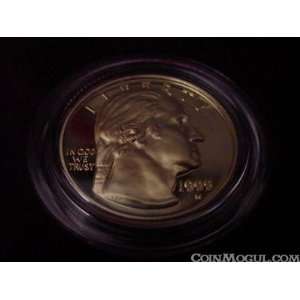  1999 George Washington Gold Coin Set Toys & Games