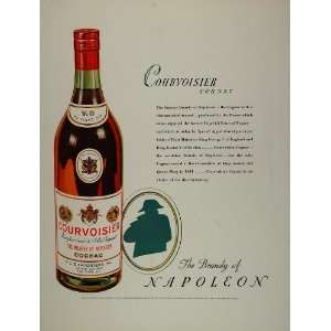  1934 Original Ad Courvoisier Cognac Brandy Napoleon 