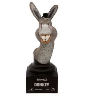 the donkey collectible bust is a replica of an original sculpture 